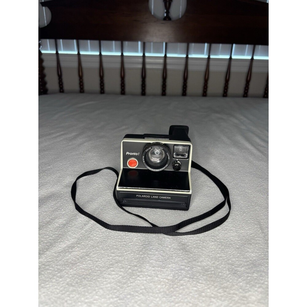 Vintage‎ Polaroid Pronto Land Camera 1970s SX70 Instant Camera Made In USA